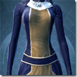 Dark Blue and Pale Brown