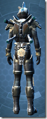 Mandalorian Clansman - Male Back