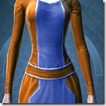 Deep Orange and Light Blue